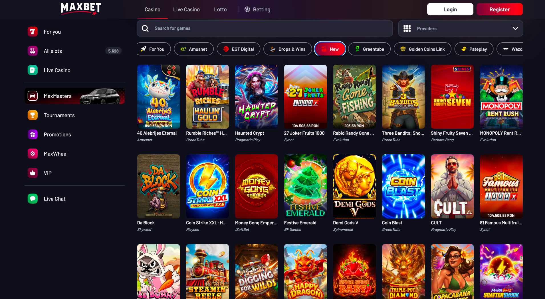 MaxBet Casino screenshot 5