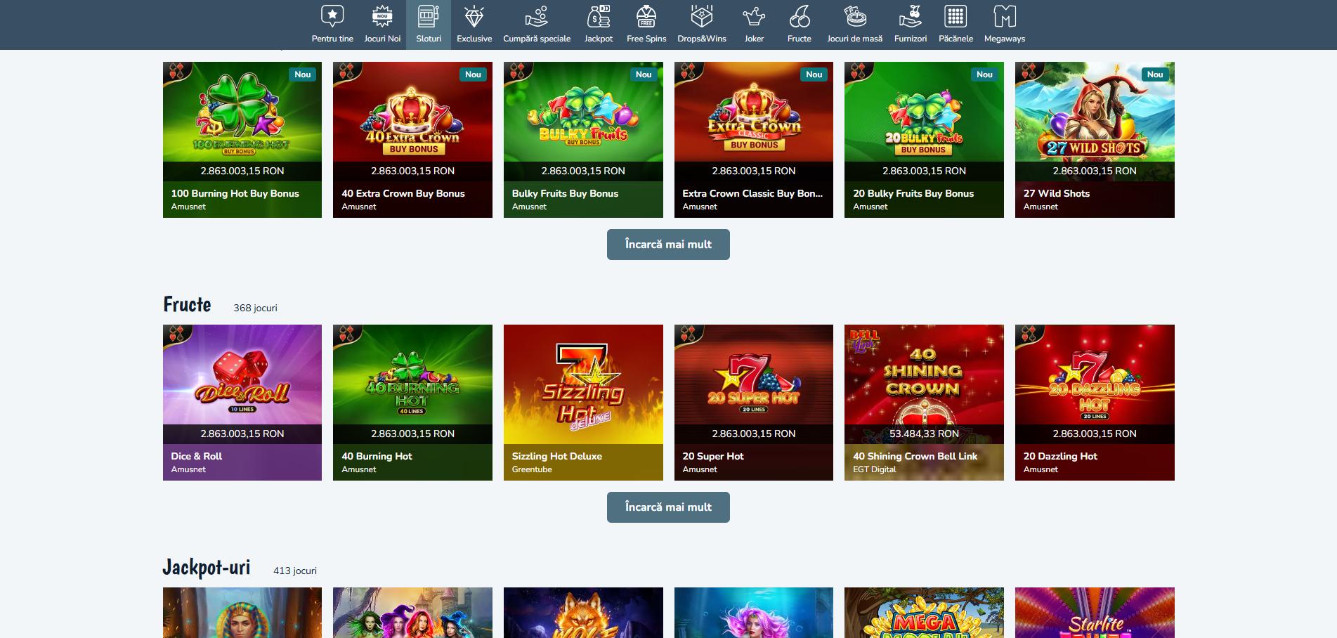 Vlad Cazino screenshot 2
