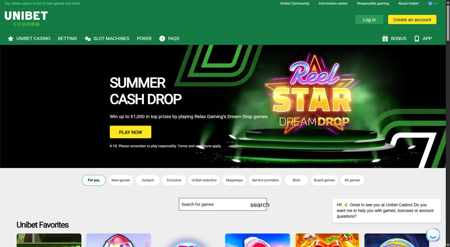 2. Unibet