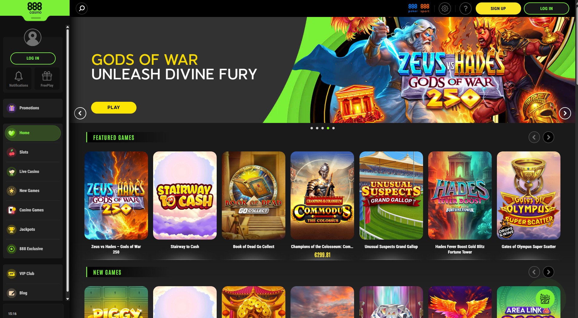 10. 888 Casino- Reliable Online Casino Alege